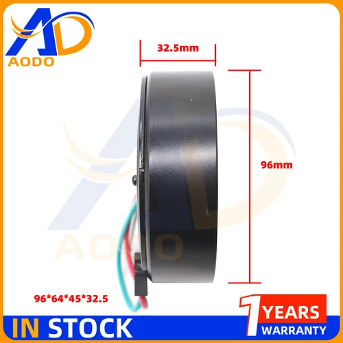 Imagen 2 del producto Bobina de embrague de compresor de CA para Citroen C4 Peugeot 206 207 307 308 6453QJ 6453QK 6453WK 6453WK 9822826880 9670318880 9651910980