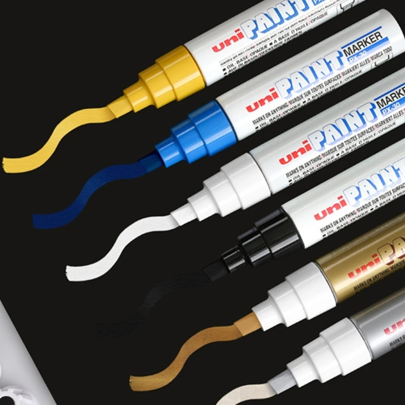 F3MA ручка для рисования шин, ручка для рисования автомобильных шин, водостойкая, быстросохнущая, ширина линии 4 мм-8,5 мм для