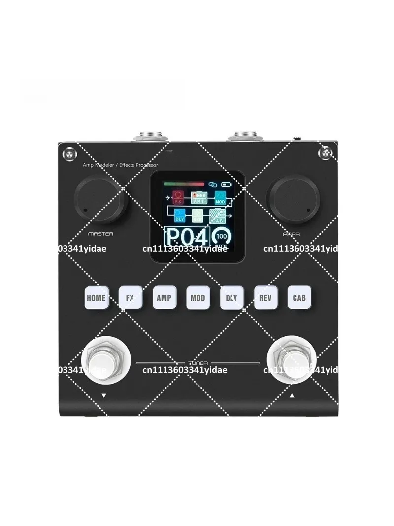 Blackbox Guitar Bass AMP Modeler Multi Effects Processor Rechargeable for Electric Guitar Bass