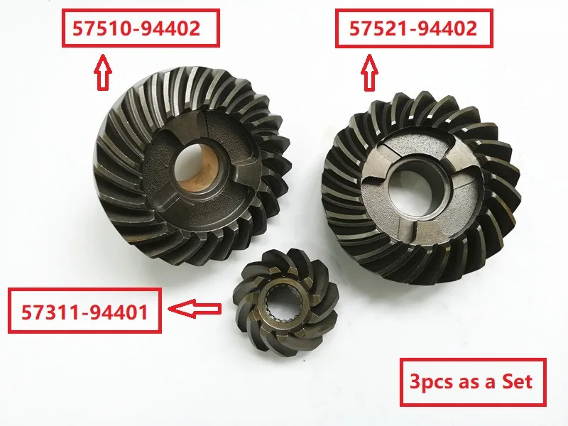 Boat 944 Gear Set For Suzuki Outboard Engine 40HP 35HP DT40 DF40 PINION Gear FORWARD Gear REVERSE Gear