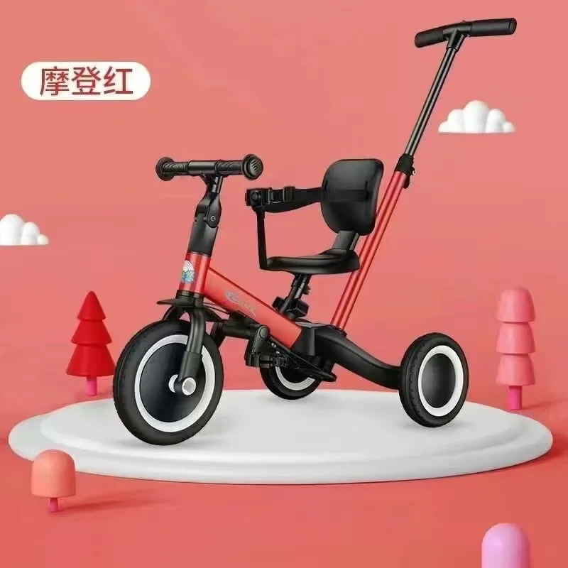 

Children's Balance Bike Slide Bike Three Wheeled Pedal Baby Slide Bike Children's Learning Stroller Baby Stroller