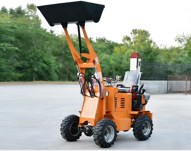 Elektrische Mini-Lader für den Haushalt, Elektrostapler für Baustellen und Bulldozer zur Reinigung von Viehmist auf Bauernhöfen – Detail 15