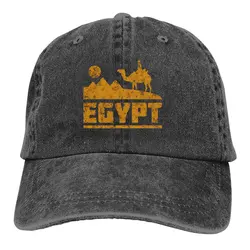 Camel Multicolor Hat Peaked Women's Cap Egypt Pyramids Personalized Visor Protection Hats