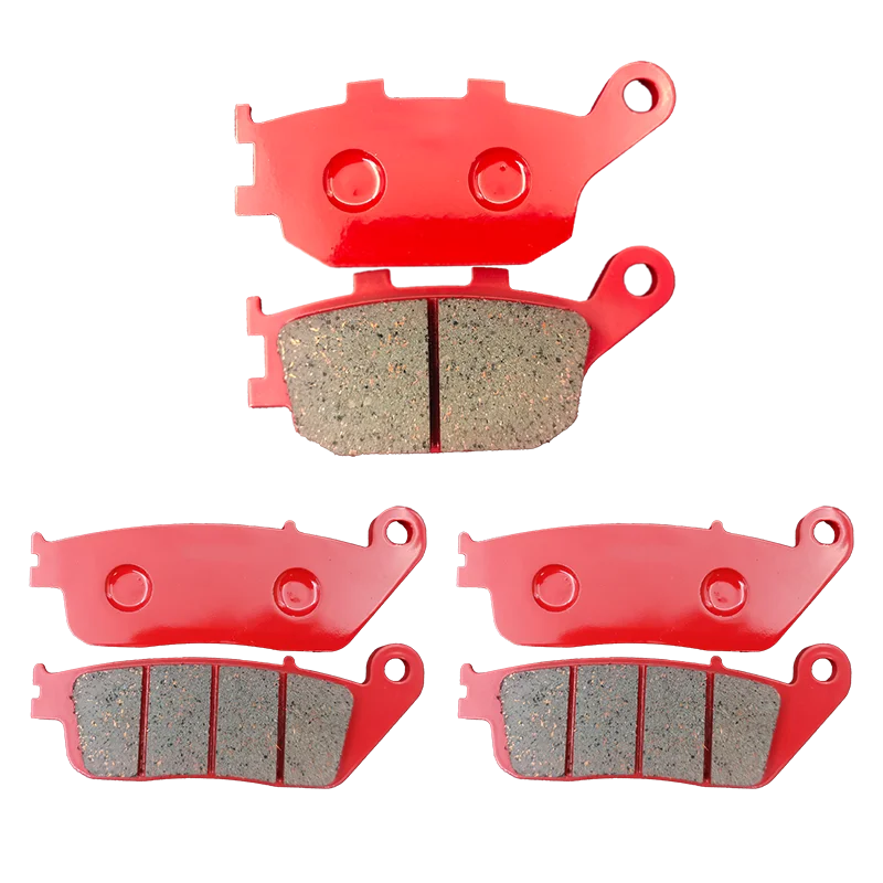 Motorcycle Ceramic Front Rear Brake Pads for Kawasaki KLE 650 KLE650 Versys 2016-2021 Z650 Z 650 2017-2021 Z 750 Z750 2007-2011