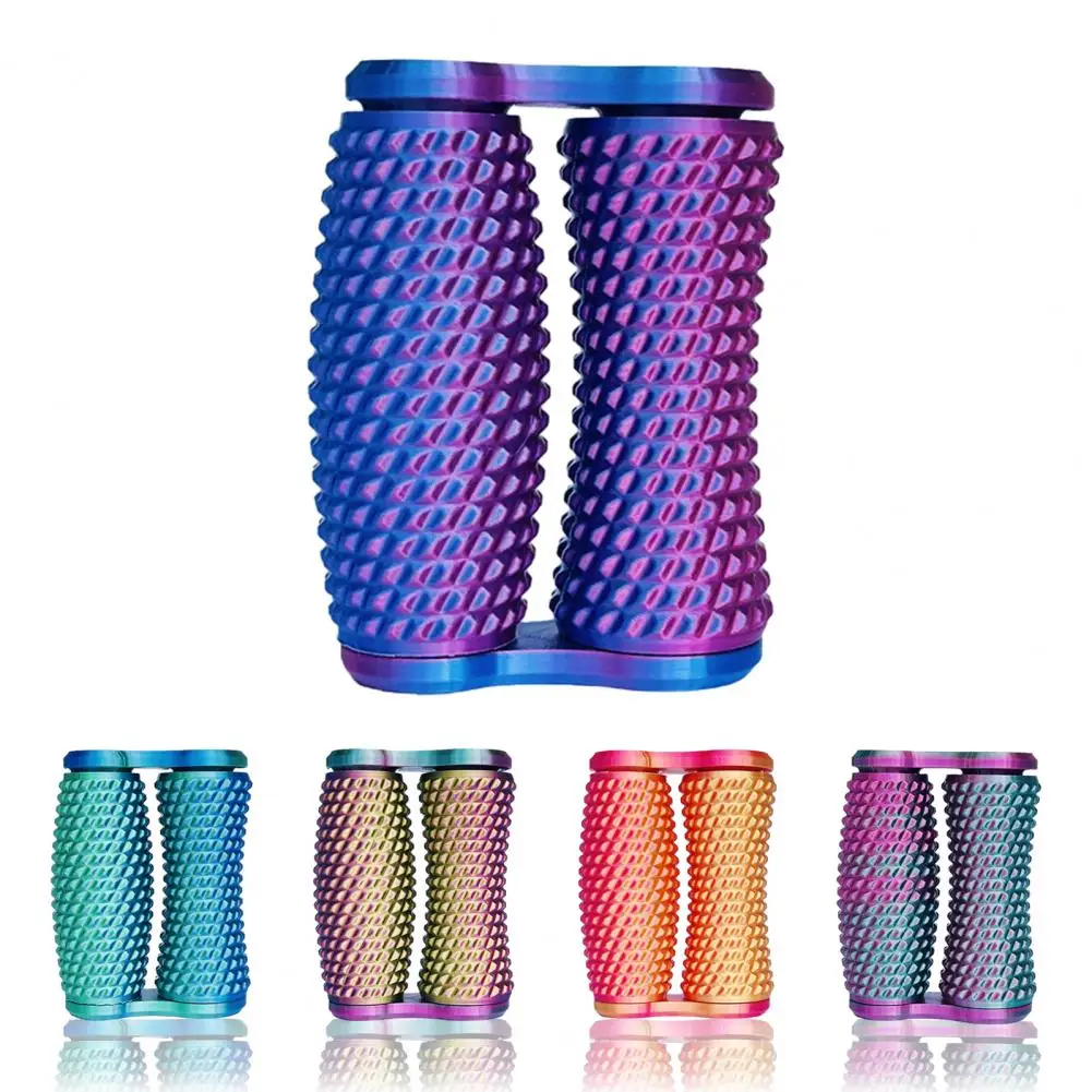 Rolo de brinquedo portátil com pontas, brinquedo para alívio de ansiedade, bastão de massagem portátil para crianças, adolescentes e adultos