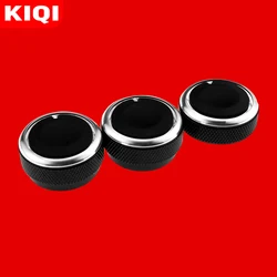 KIQI 3Pcs/set Car Air Switch Conditioning Heat Control Switch Ac Knob for Chevrolet Sail 2008 - 2014 Car Accessorie