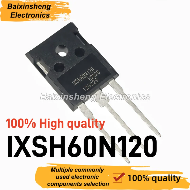 10PCS 100% High quality IXSH60N120 TO-247 1200V 60A Power IGBT Module Transistor Electronic Components