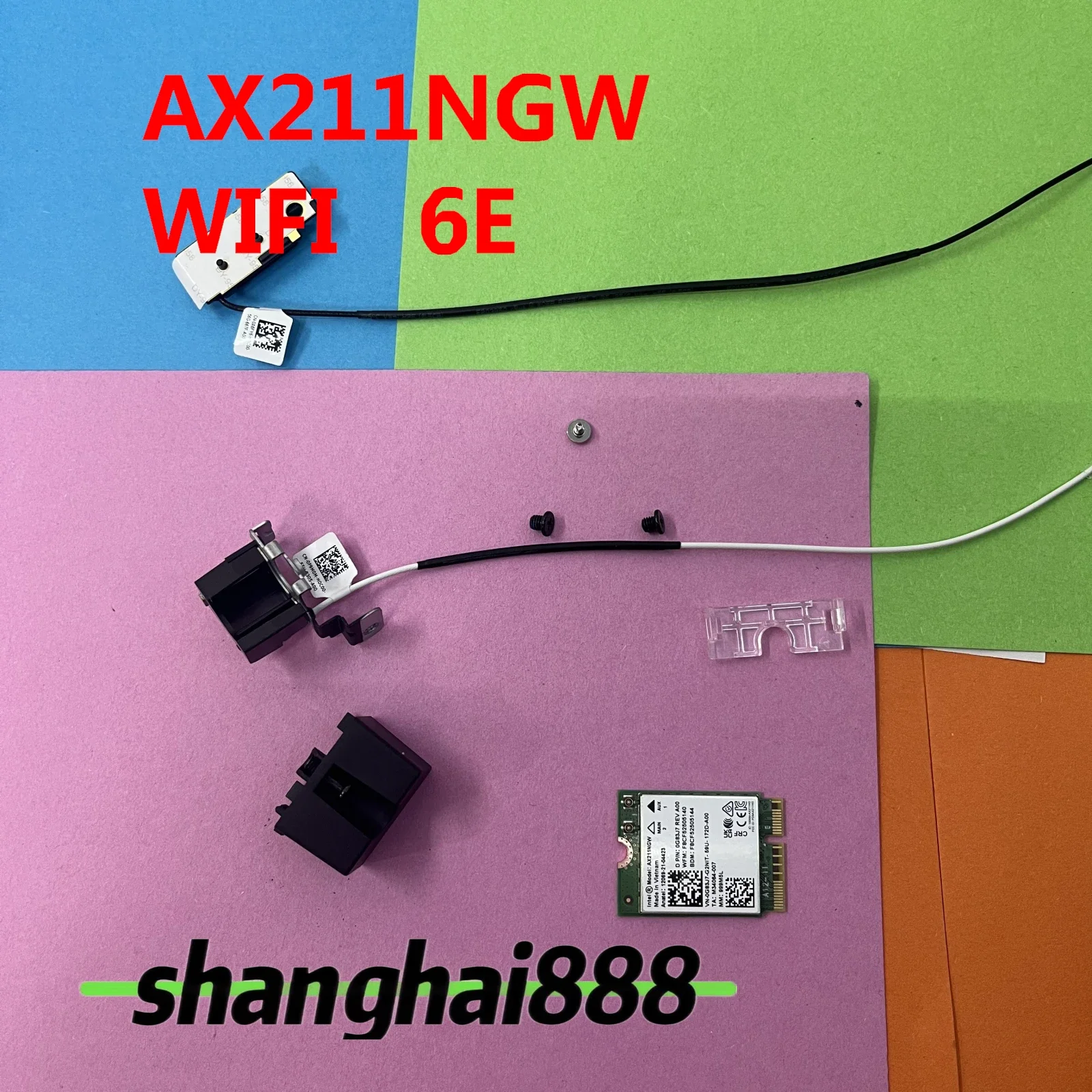 New Antenna Kit for Dell Pro Micro QCM1250 mini WiFi 6E Bluetooth