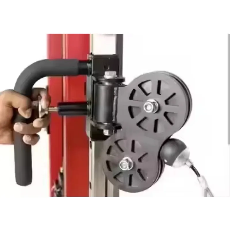 Aluminum Pulley for Functional Trainer Gym Equipment Accessories for Cable Crossover Machine Handle Bar Grip Handles Down Bar