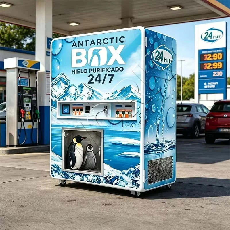 High-end ice machine, reverse osmosis water and ice machine