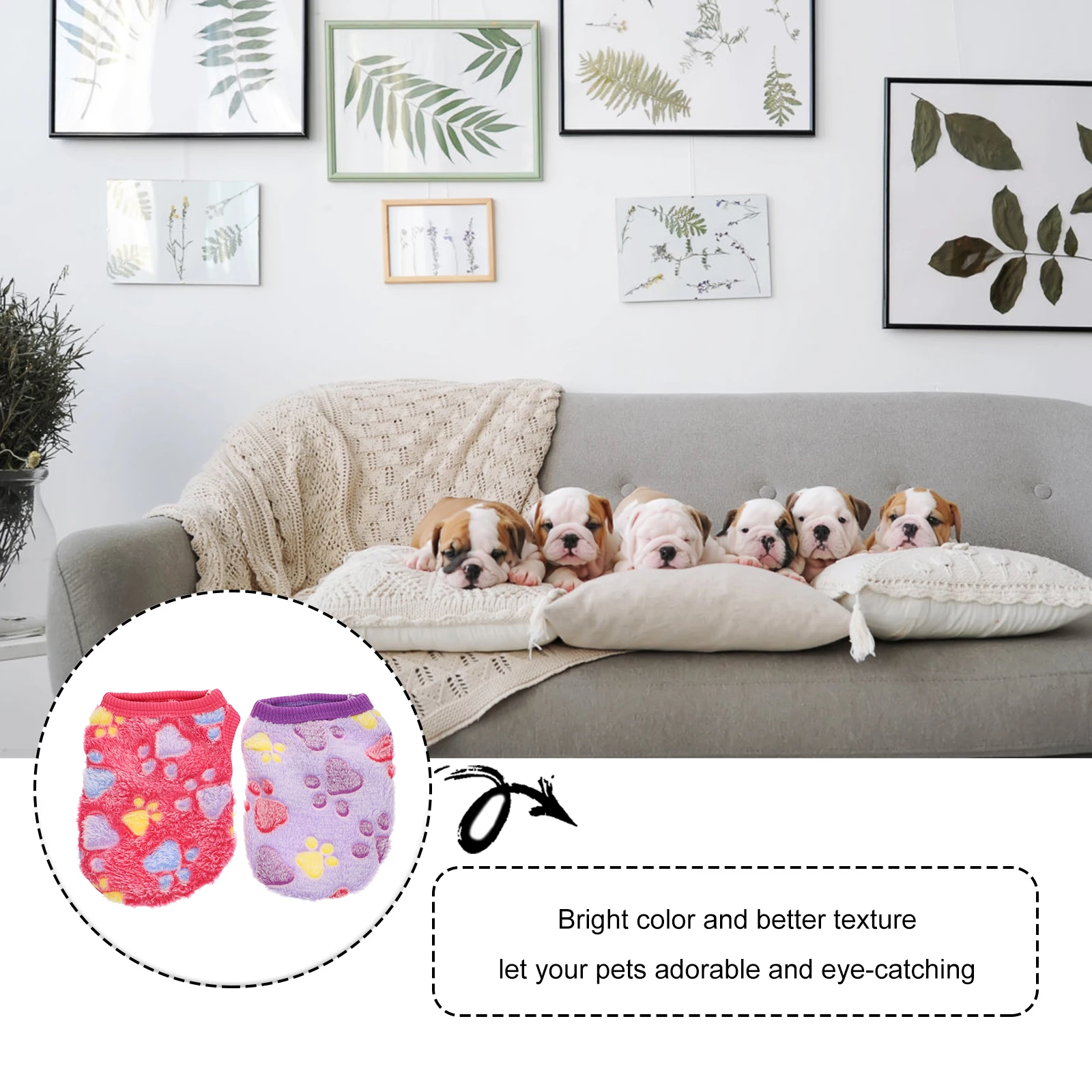 

2pcs Dog Clothes Soft Warm Bunny Vest Pet Costume Small Dachshund Puppy Apparel Rabbit Vests Breathable Comfortable Bright