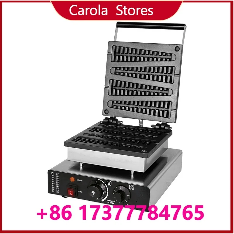 New process Tecfd Pine Tree Stuffed Waffle Maker Commercial Waffle hine 1750 W Waffle Cone Maker