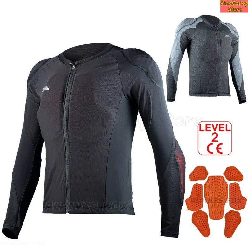 Motorcycle riding clothes Anti-drop clothes armor clothes Motorcycle summer breathable men's protective gear CE night reflective