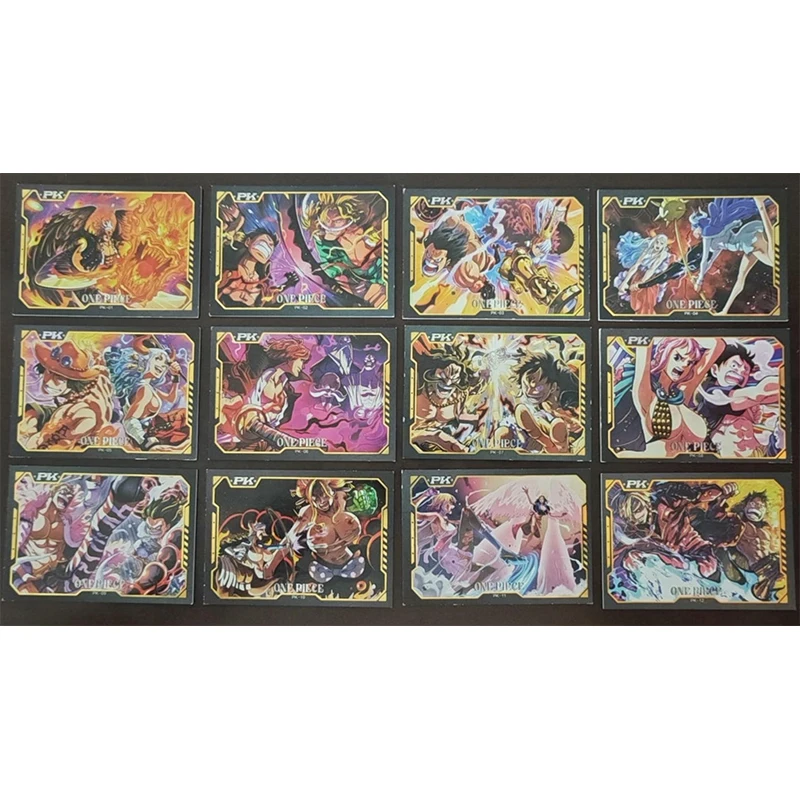 Anime One Piece SZR SLP SHR SSP Set of Cards Luffy Zoro Nami Hancock Collection Cards Christmas Birthday Gifts Children's Toys