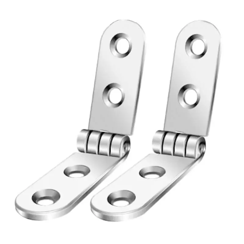 2pcs 180 Degree Foldable Hinge Flap Screw-On Hinges For Sewing Machine Cabinet Door Hinge Furniture Hardware Accessories image 6