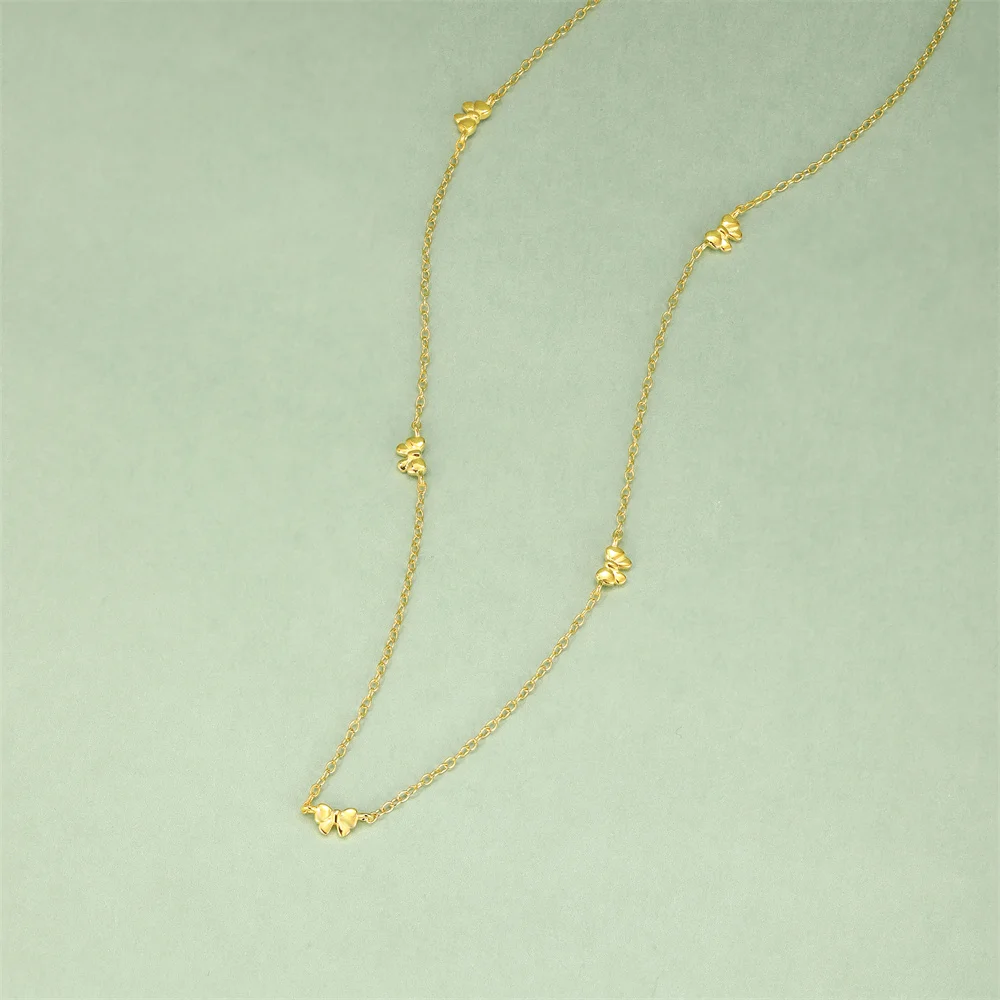AIDE 925 Sterling Silver Retro Turquoise Pendant Chokers Necklace for Women Cute Small Moon Star Pendant Clavicle Necks Jewelry view 4