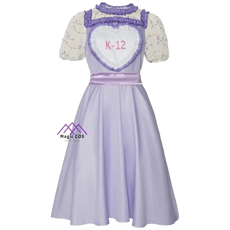 K12 Crybaby Angelita Fashion Cosplay Costume Women's Pink Purple Dress Melanie Martinez Sweet Outfit for Girls Halloween Costume