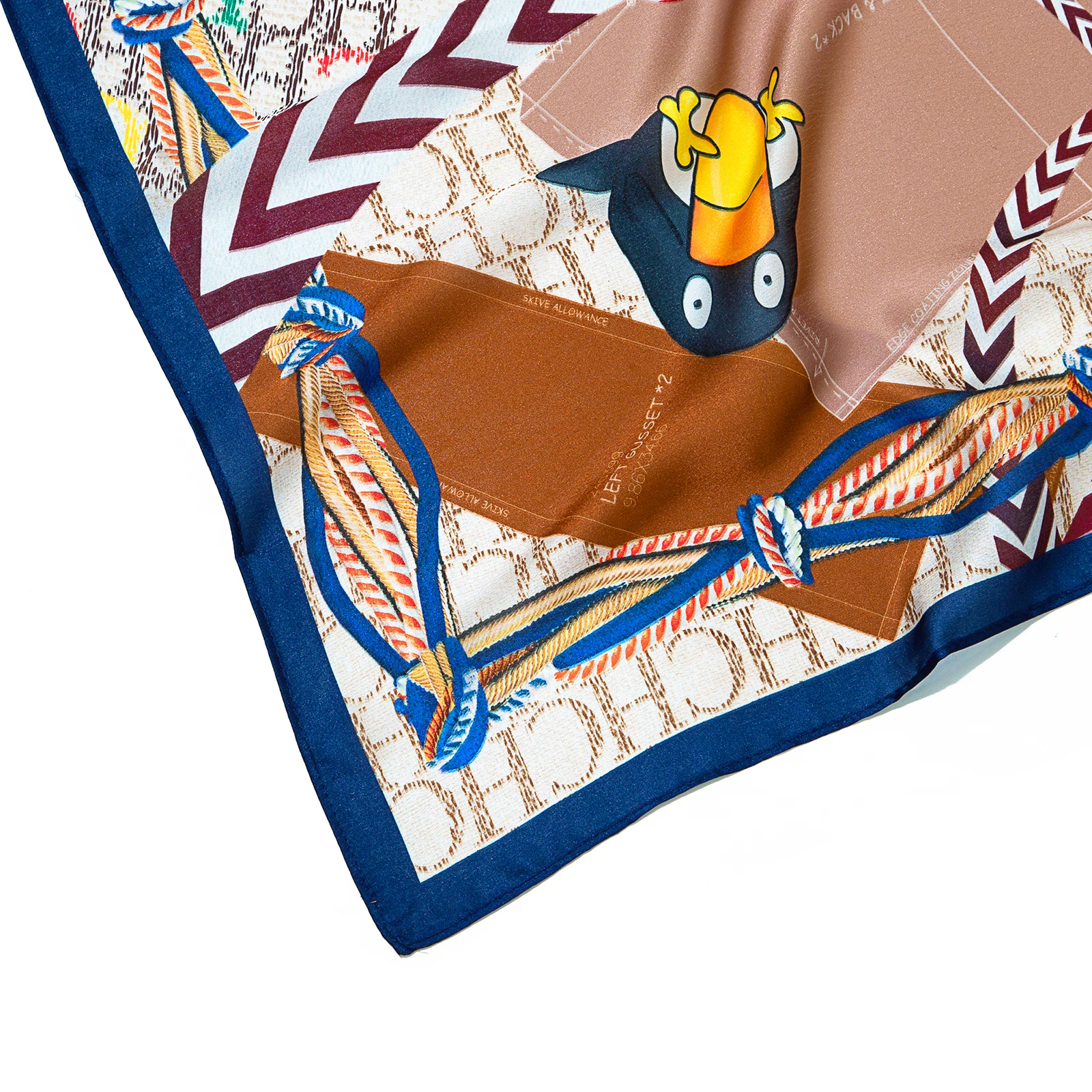 Luxurious Iconic Vibrant Pattern Scarf Set