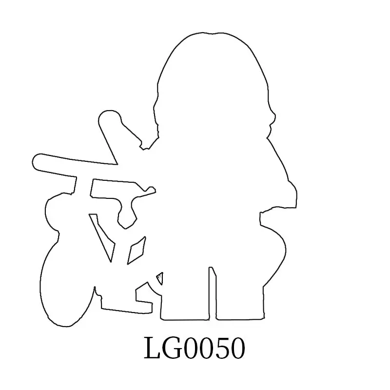 The Terrible Movie lg0023 lg0024 lg0050 lg0054 Model Building Blocks Enlighten Action Figure Toys For Children
