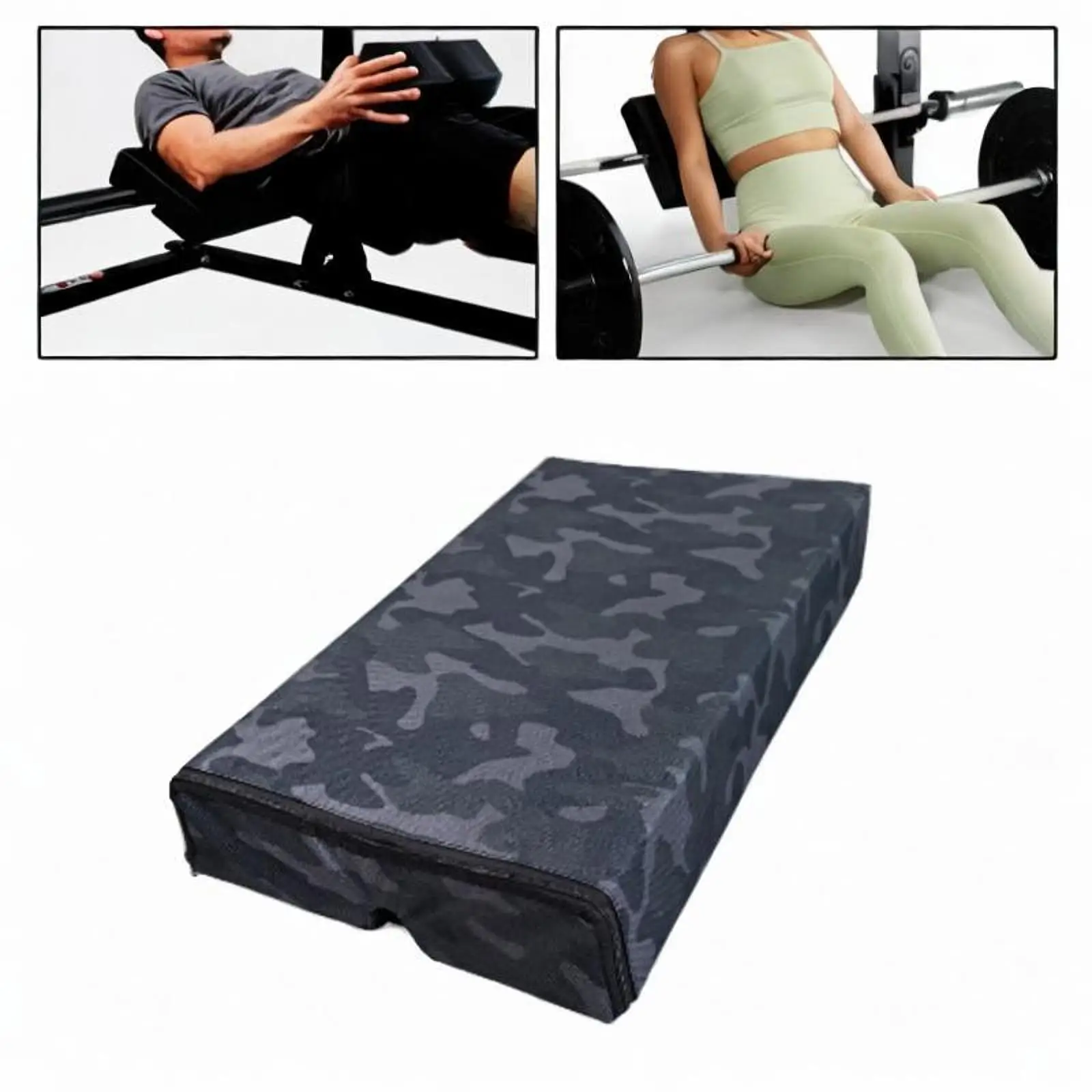 

Hip Bench Pad Multifunctional Strength Training Protection Sturdy Barbell Pad for Split Squat Fitness Hip Buttock Outdoor Sport