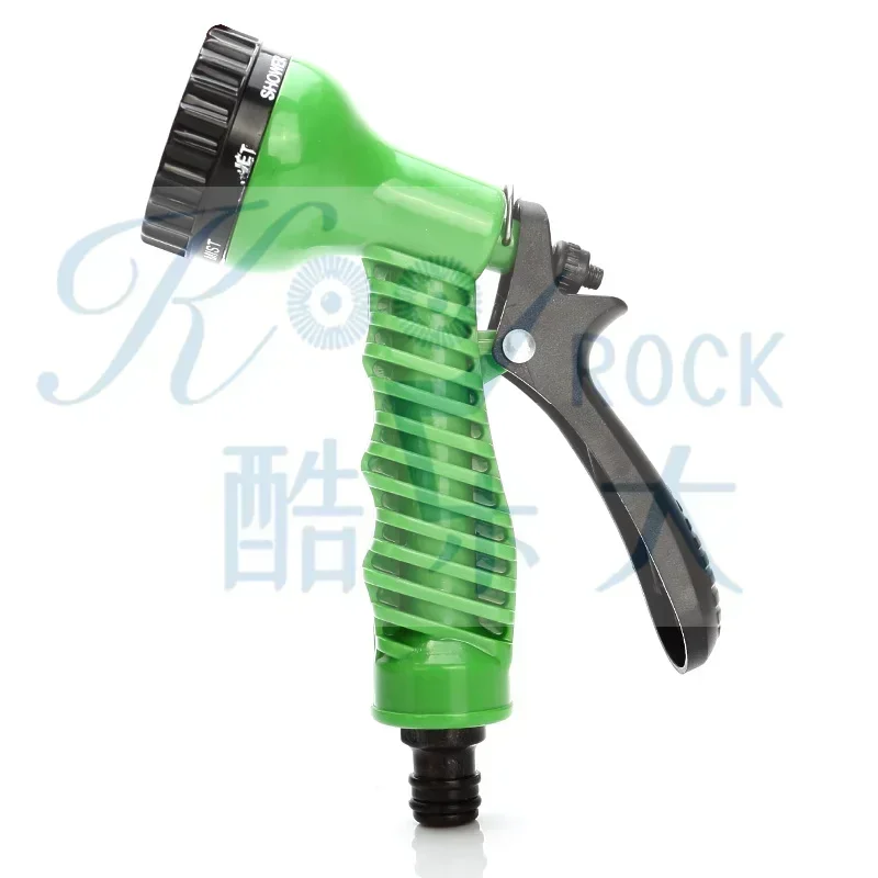 Plastic multifunctional garden watering spray gun, garden tools, agricultural irrigation car washing nozzle