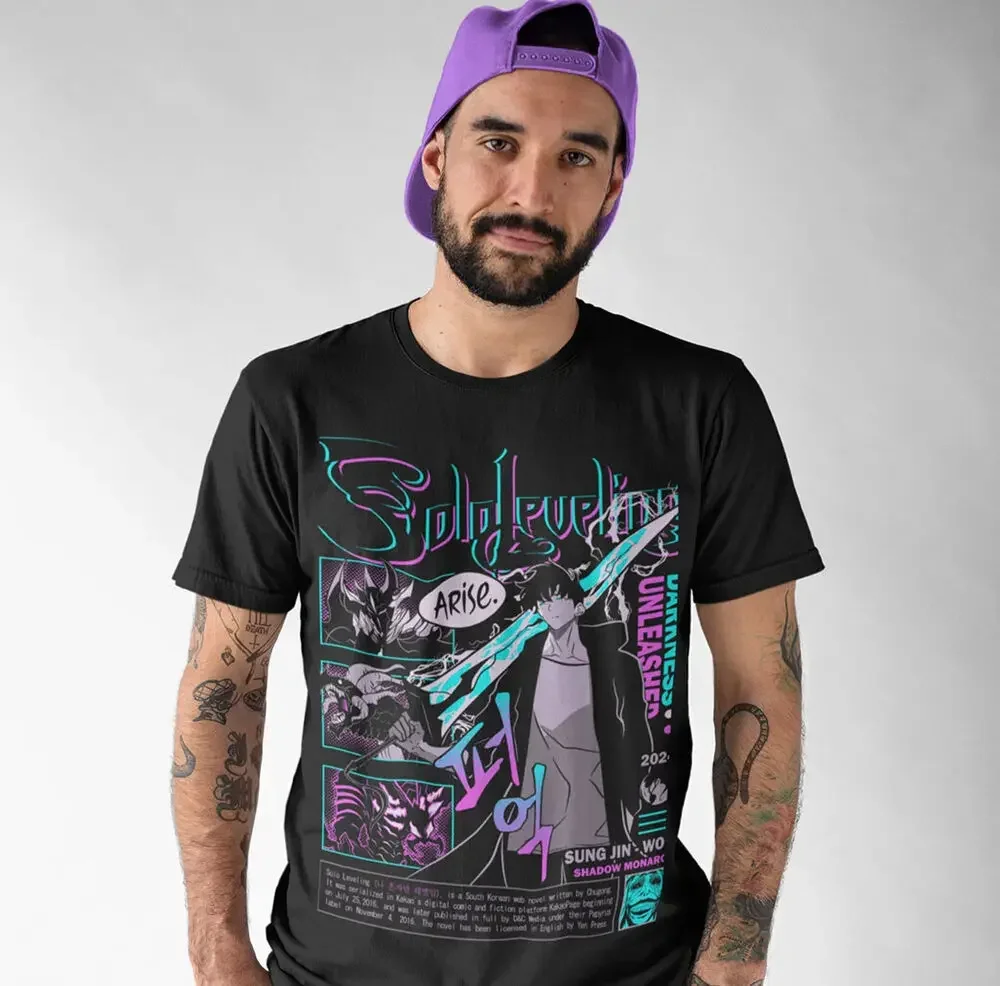 منفردا التسوية أنيمي تي شيرت ، أغنية جينوو ، شيان زيغانغ ، جوناس ريجي قميص ، كل الأحجام