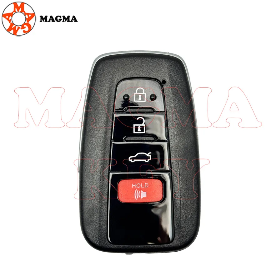 MAGMA لتويوتا كورولا كروس بريوس كامري C-HR RAV4 لاند كروزر برادو الذكية عن بعد مفتاح السيارة قذيفة غطاء 8990H-12010 #4
