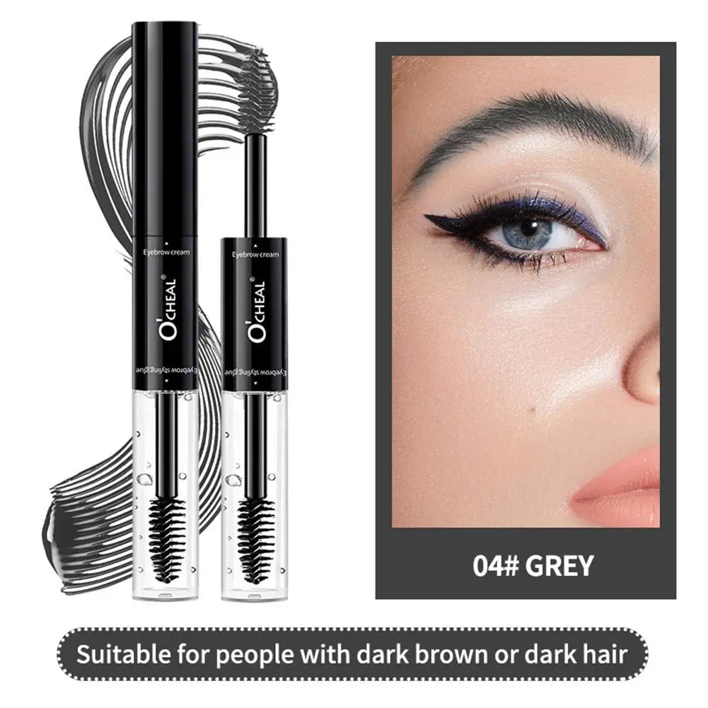 2-in-1 กันน้ํา Eyebrow Definer + Eyebrow Tint - Eyebrow Brow Strong Super Long-Lasting Pencil Perfect All-day Eye Defini H7A5