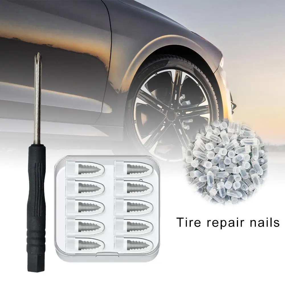 

Motorcycle Car Tire Repair Nails Rubber Sleeves - Fix Punctures Fast, Universal for Truck Bicycle, Durable Emergency Repair Tool