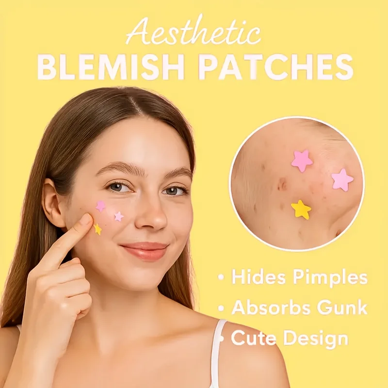 320PCS Plester Jerawat Tahan Air, Tahan Keringat, cocok untuk semua jenis kulit, tersedia dalam berbagai warna.