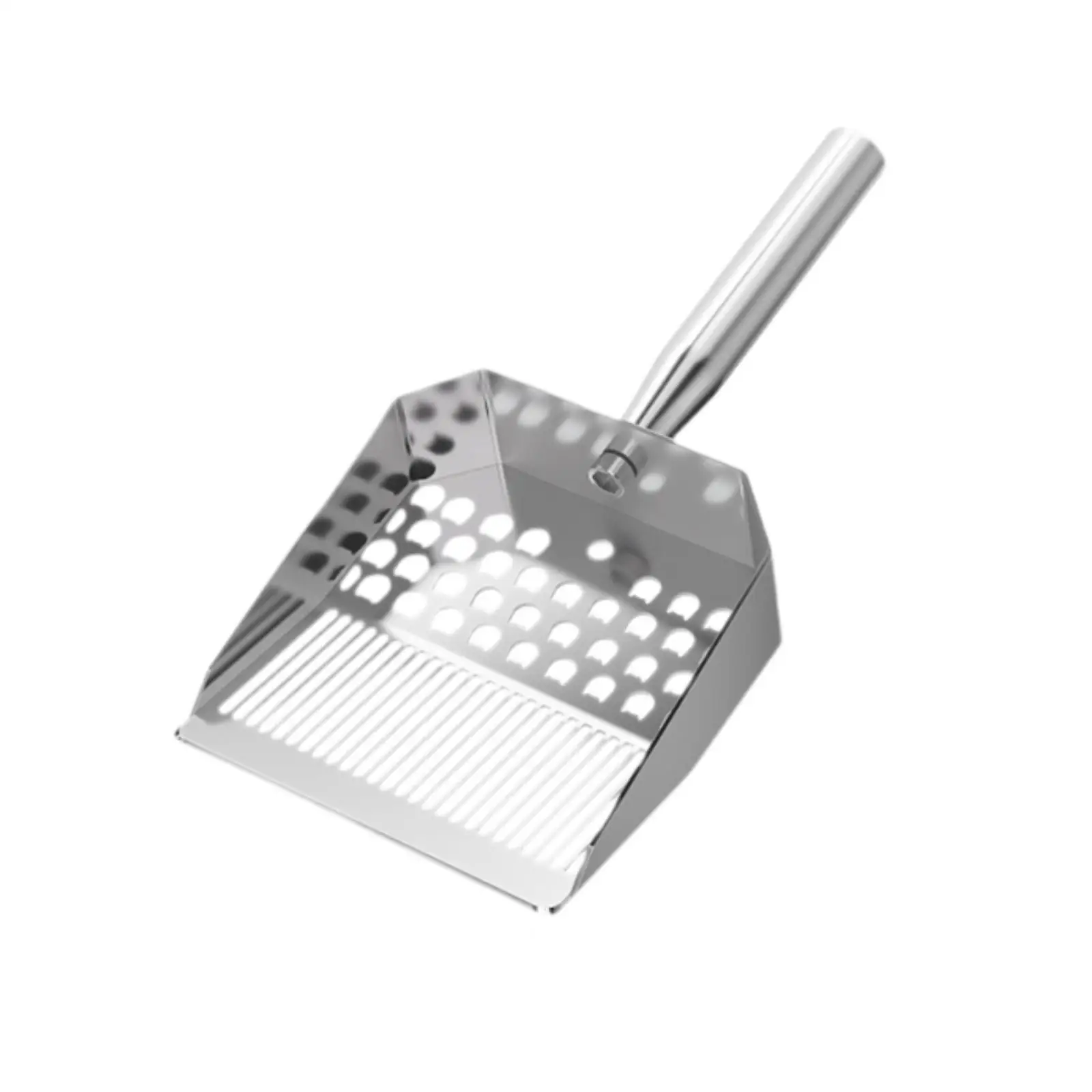 Heavy Duty Sand Spade Sifter Stainless Steel Shell Collection Tool Portable Scoop for Beach Exploration and Cleaning