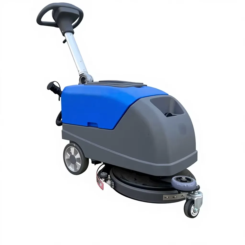 

Professional Electric Walk-Behind New 24V Hand Push Floor Scrubber Easy Maneuver Cleaning Machine For Retail