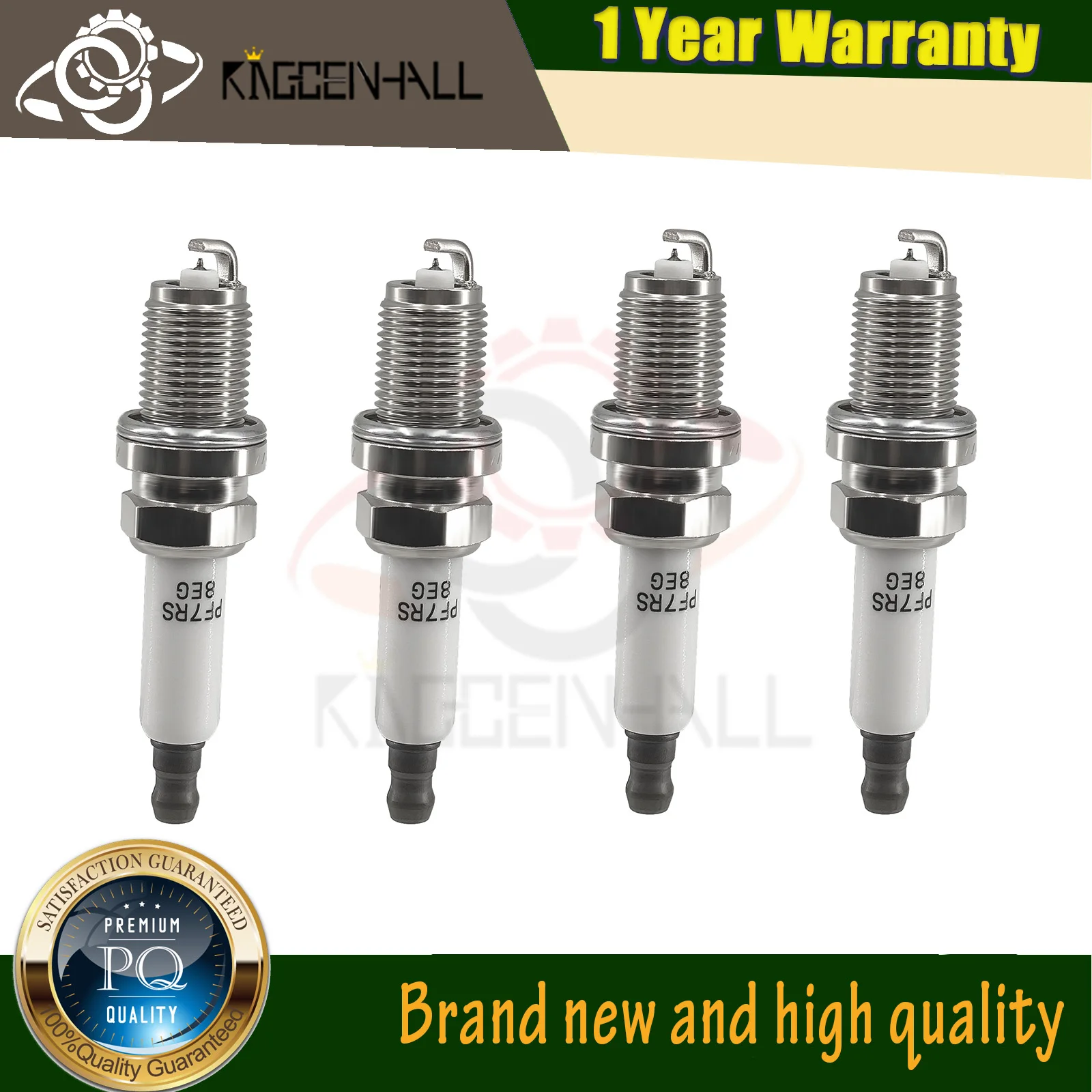 

06H 905 604 0 242 245 576 4Pcs Platinum Spark Plug Compatible with AUDI A5 Q5 A4 SEAT LEON VW GOLF SHARAN JETTA 2L 06H 905 601A