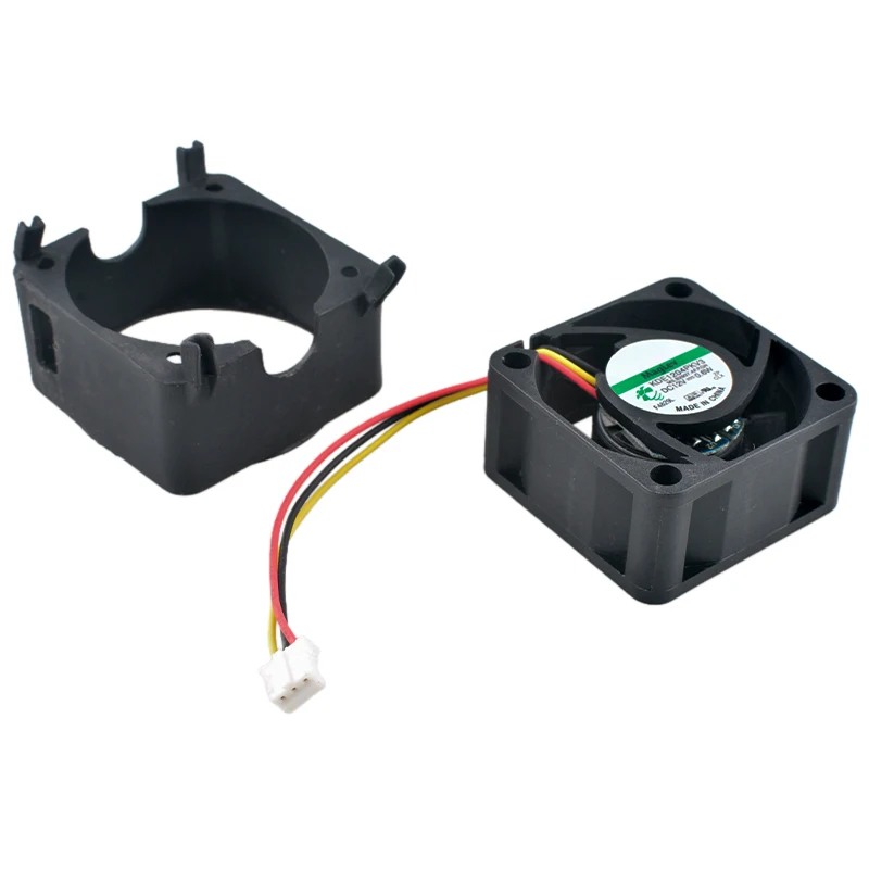 

(3 шт.) KDE1204PKV3 4 см X 40 мм DC12V 0,6 Вт 5200 об/мин 6,3 куб. футов в минуту Тихий 3-контактный осевой вентилятор охлаждения для блока питания 40x40x20 мм