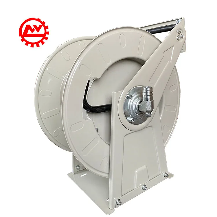 Carrete de manguera de retracción automática, conductor de resorte pesado profesional de 34 pulgadas, 20