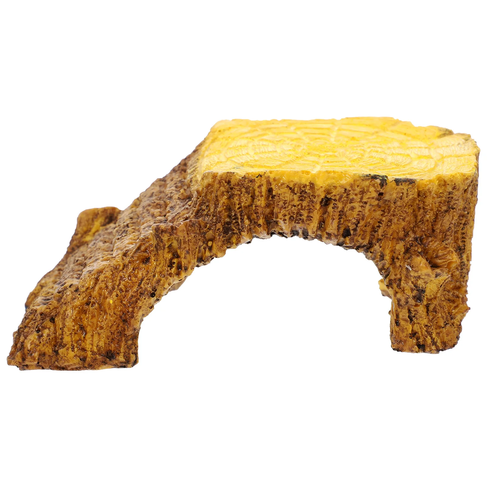 

1Pcs Safe Odorless Turtle Basking Platform Aquarium Resin Craft Terrapin Hiding Cave Fish Tank Ornament Turtle Basking Platform