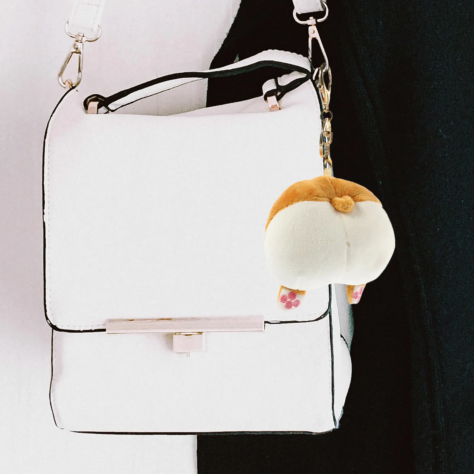 

Adorable Tiger Butt Change Pouch Fashionable Zipper Coin Bag for Female Friends Change Bag Coin Pouch Earphone Bags