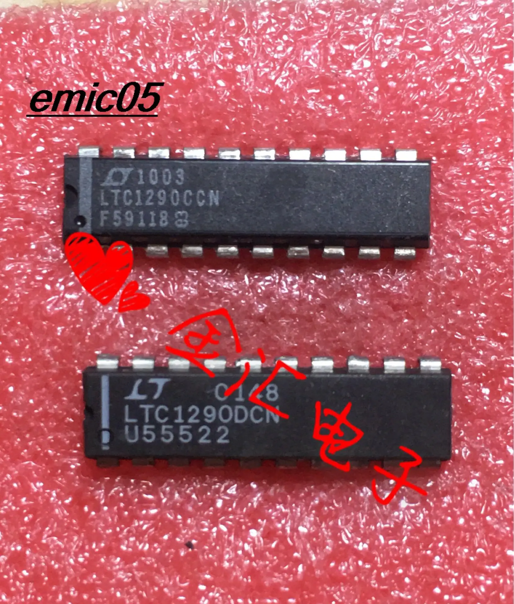 

Оригинальный запас LTC1290CCN LTC1290DCN 20