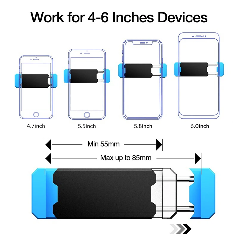 Universal Car Phone Holder Air Vent Mount Holder Universal Car Holder For Cell Phone in Car Mobile Phone Holder Stand Auto Parts image 6