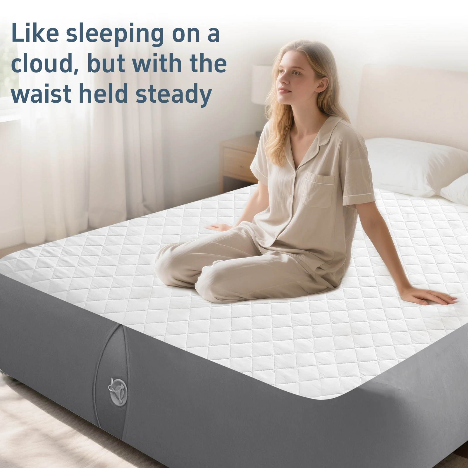 

TPU Air Mattress Outdoor Camping Inflatable Bed with Built-in Pump 1/2/3 Person TPU Pad Sleeping Mat