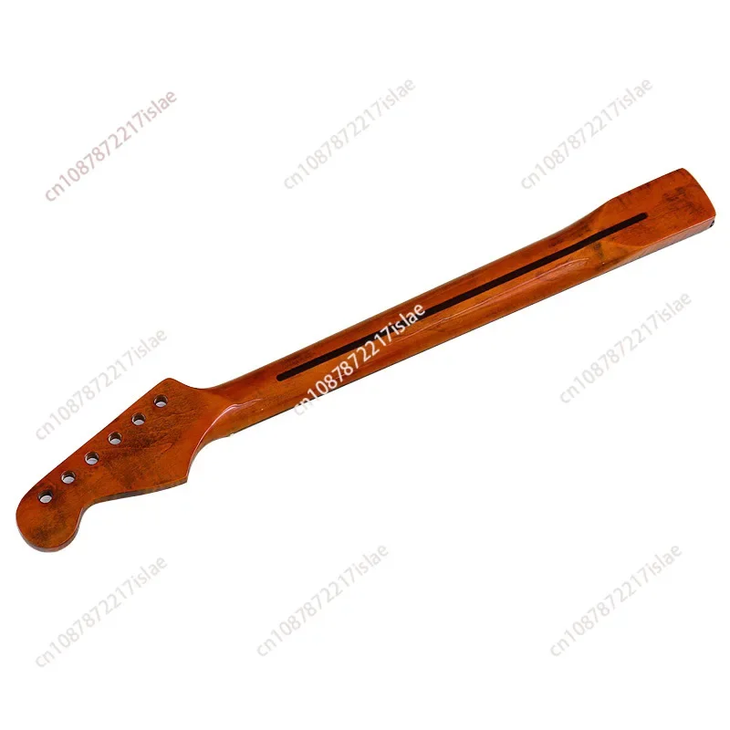 Electric guitar neck 6 strings 22 frets polished rosewood bright maple guitar DIY neck assembly accessories