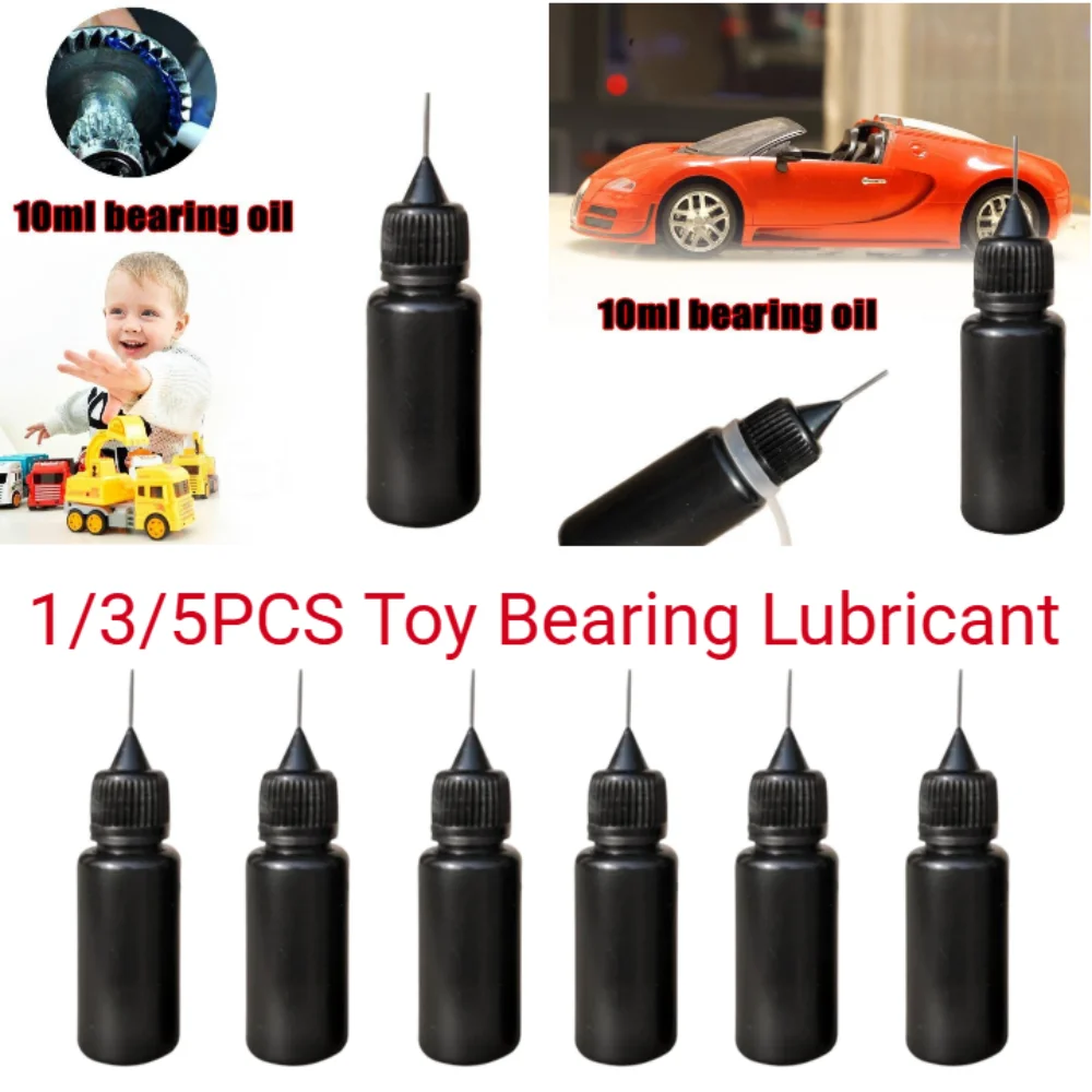 1/3/5pcs RC Car Model Bearing Lubricant Oil Machinery Lubricating Antirust Oil Essential Helicopter Boat Toy Car Repair Tools