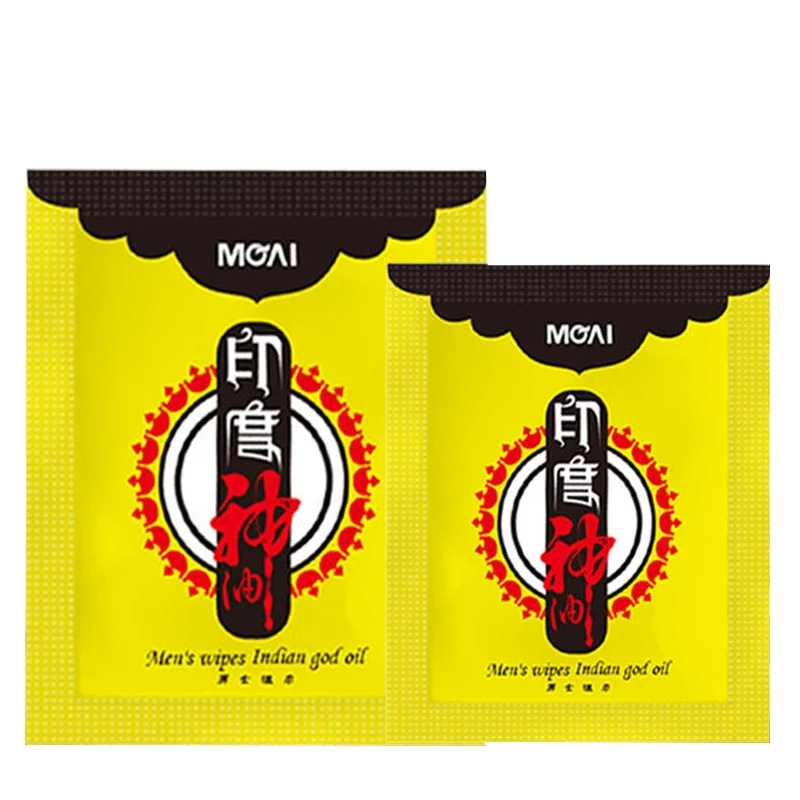 12pcs Male Delay Wipes Natural Wet Tissue India Oil Man Sexual Prolong Retardant Enhancer Pleasure for Men Lasting Sex Wipes