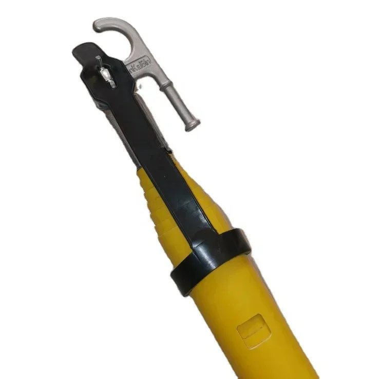 3-10M Triangle Fiberglass FRP High Voltage Telescopic Hot Stick Insulated Operating Rod for  Laboratory Insulation
