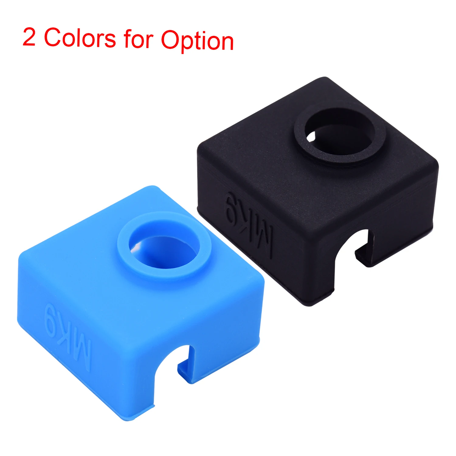 3pcs MK9 Hotend Silicone Sock Heater Block Protective Silicone Cover Case Compatible with Creality Ender 3 Ender 3 Pro Ender