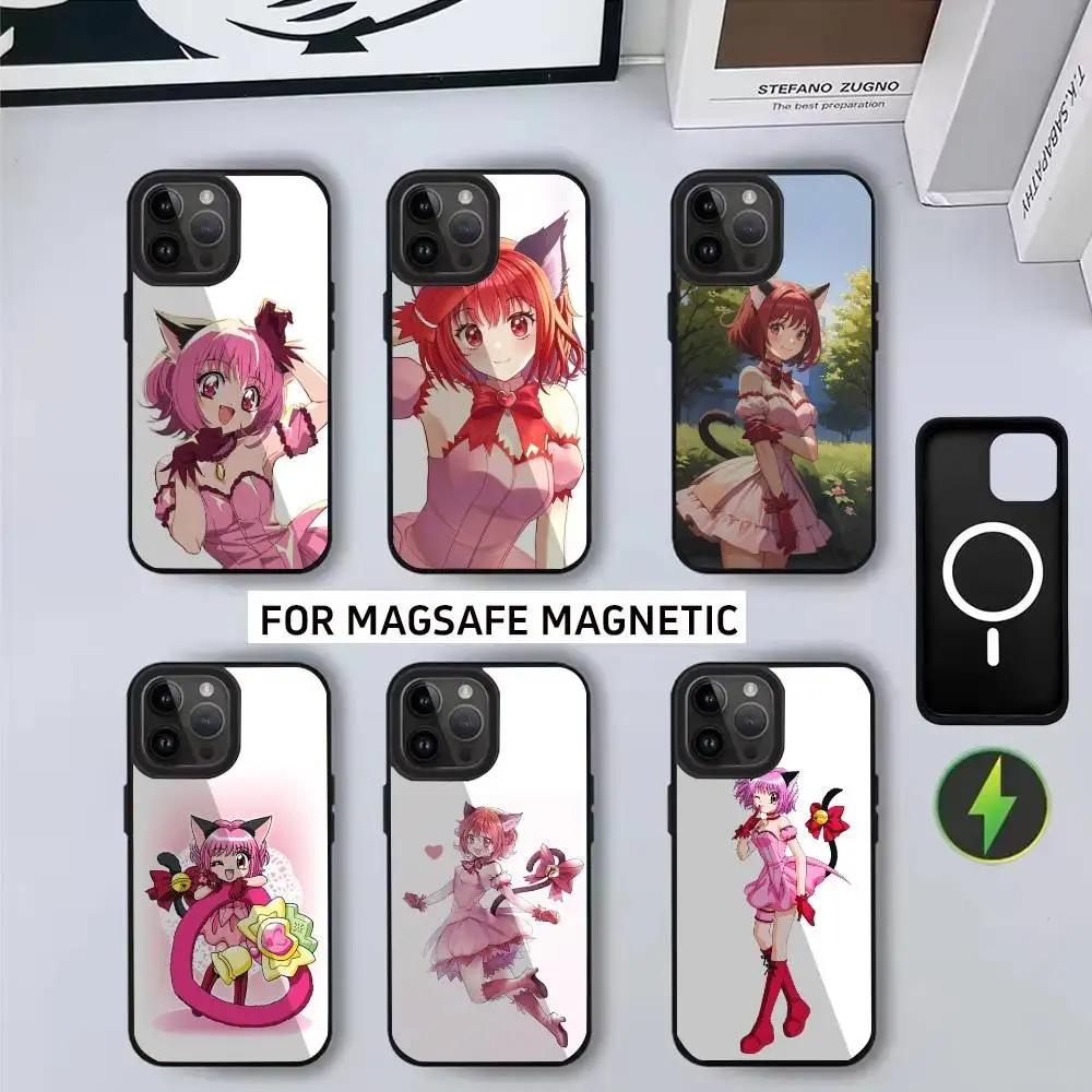 

Magical girl Tokyo M-Mew M-Mew-S Phone Case For iPhone17,16,15,14,13,12,11 Plus,Pro Magnetic with Magsafe Wireless Charging