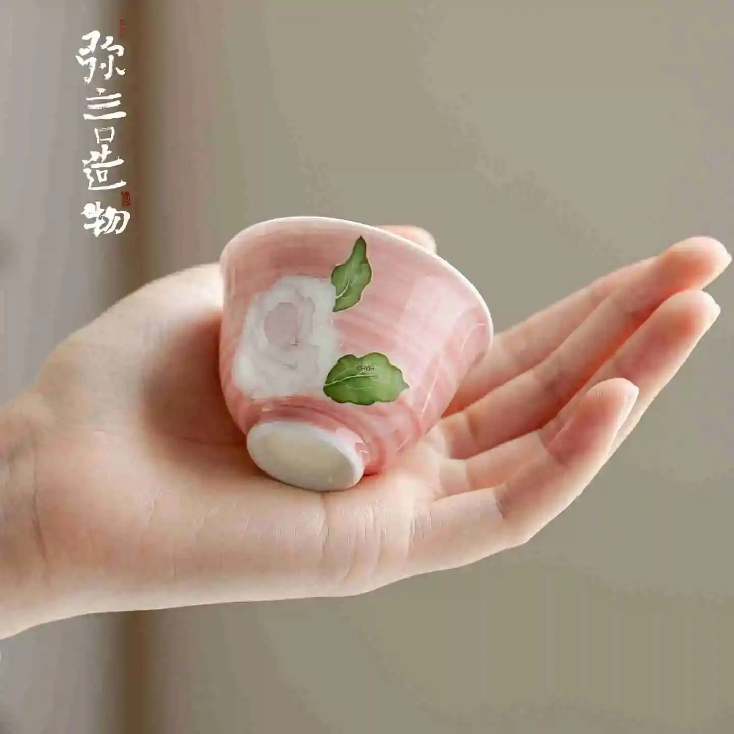 Japanese-style Hand-painted Rose Flower Tea Cup Tea Cup, Teacup Чайная чашка