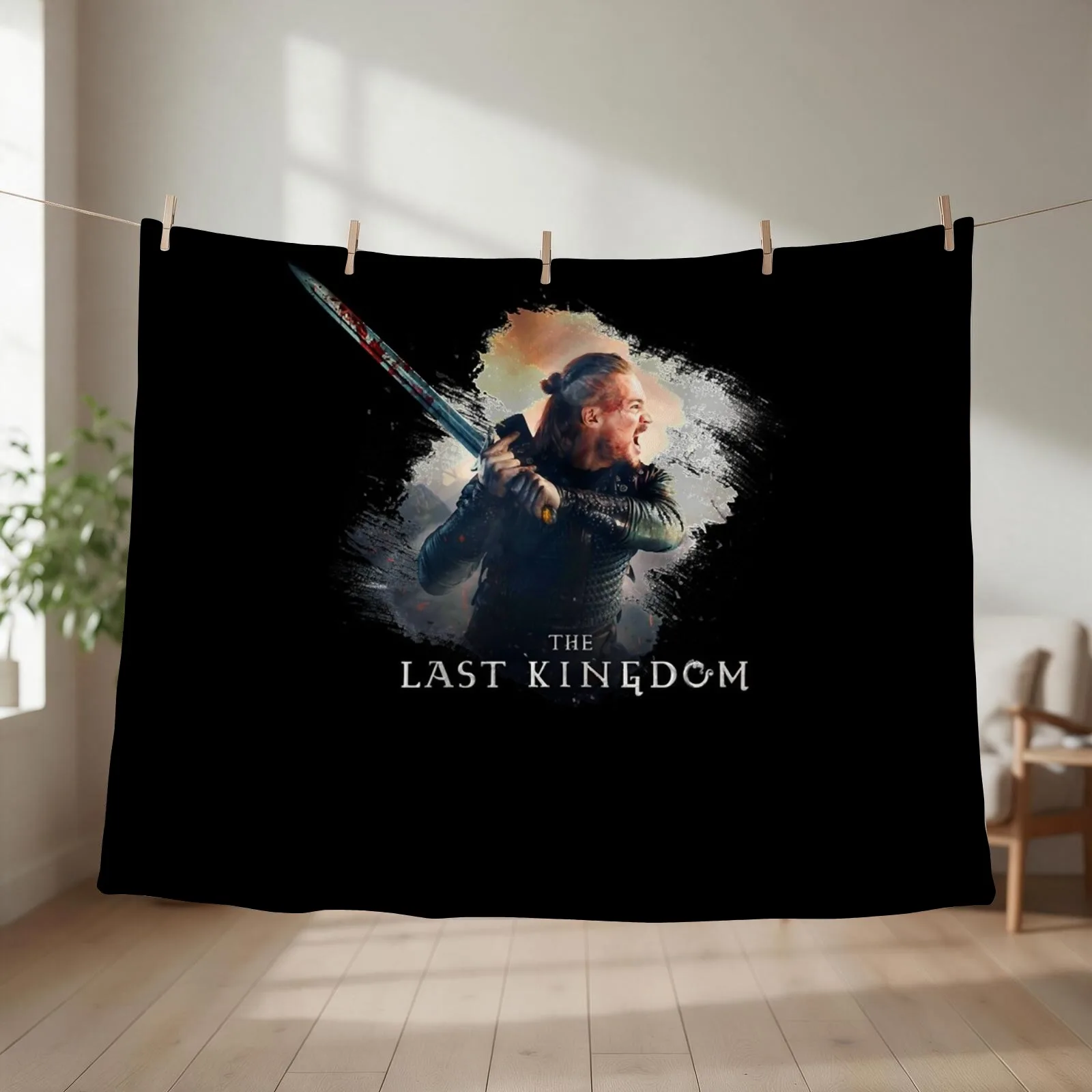 Reveal The Secret Uhtred Of Bebbanburg Gifts For Everyone Throw Blanket couch cozy soft plush fuzzy picnic outdoor blanket