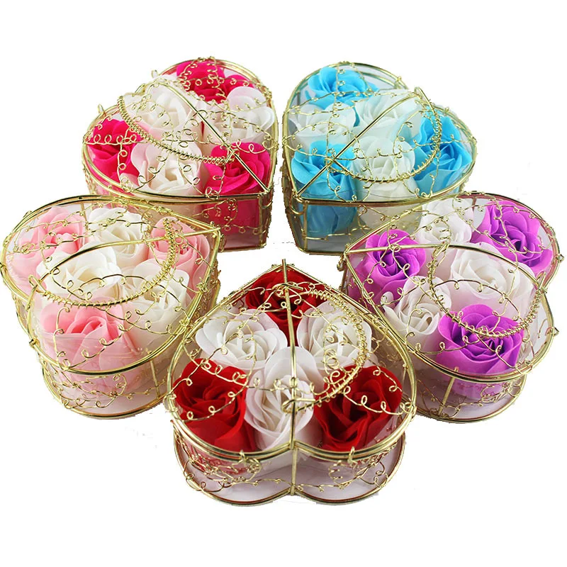 Soap Flowers Christmas Gifts Halloween Roses Wedding Valentine's Day Gifts flores artificiales para decor