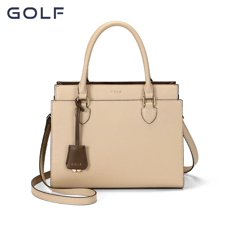 GOLF Women\'s Handbag 2023 New Brand Minimalist Fashion Bag Genuine Leather Large Capacity Middle aged Mom Bag